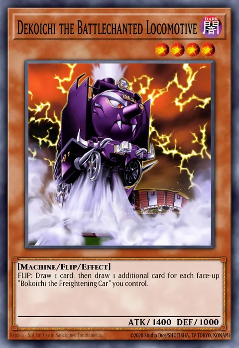 Dekoichi the Battlechanted Locomotive trading card