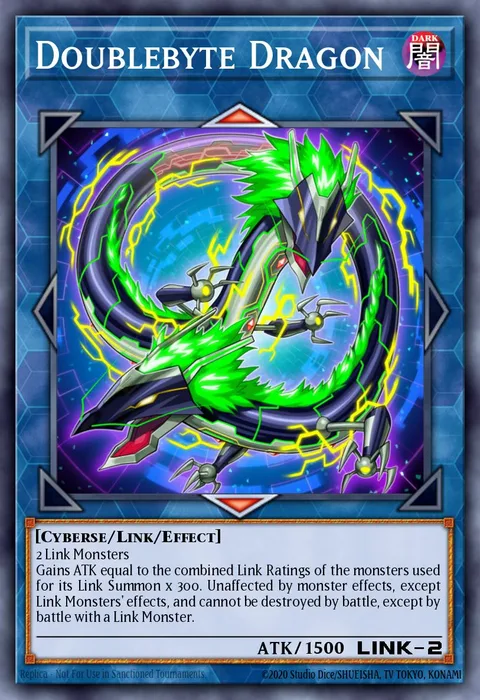 Doublebyte Dragon trading card