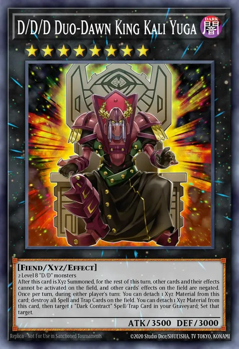 D/D/D Duo-Dawn King Kali Yuga trading card