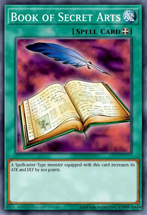 Book of Secret Arts trading card