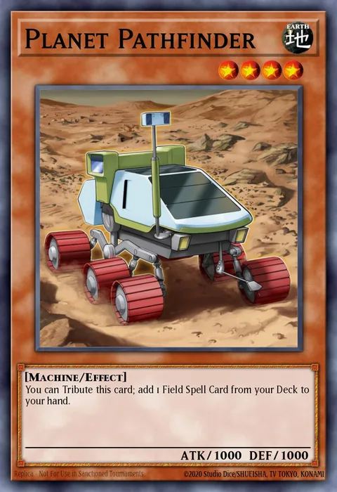 Planet Pathfinder trading card
