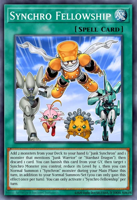 Synchro Fellowship trading card