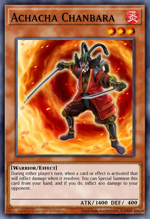 Achacha Chanbara trading card