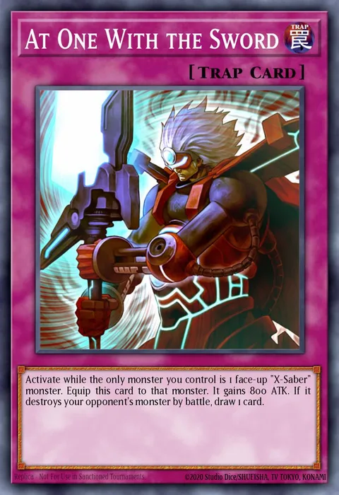 At One With the Sword trading card