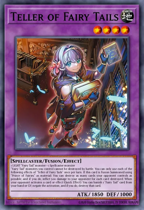 Teller of Fairy Tails trading card