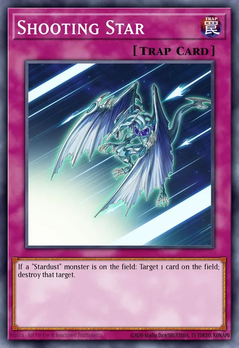 Shooting Star trading card