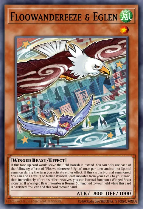 Floowandereeze & Eglen trading card