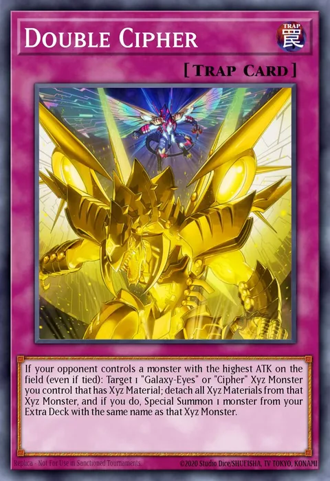 Double Cipher trading card