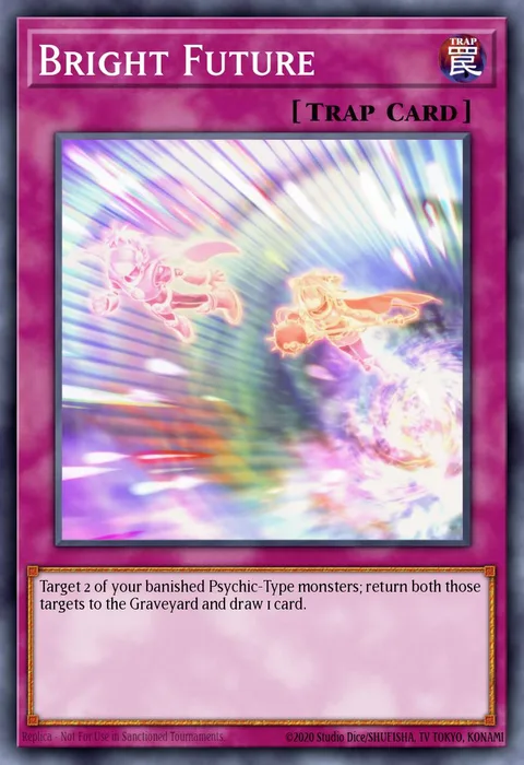 Bright Future trading card