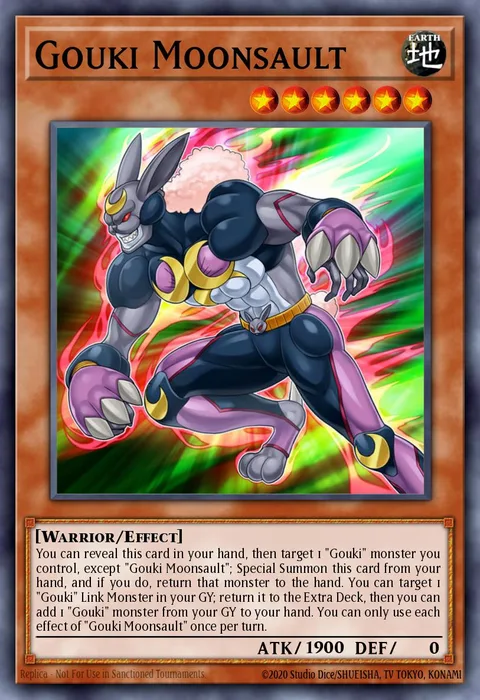 Gouki Moonsault trading card