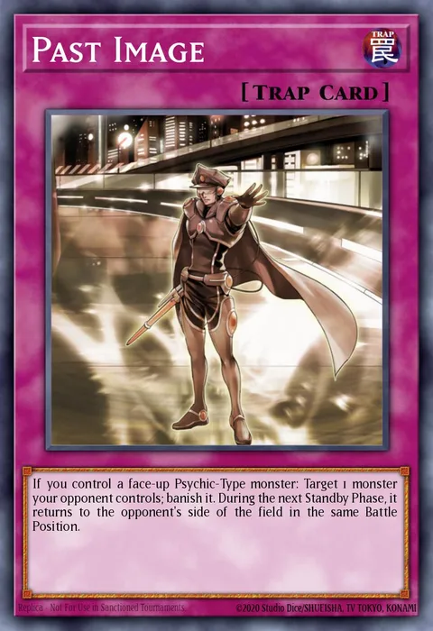 Past Image trading card