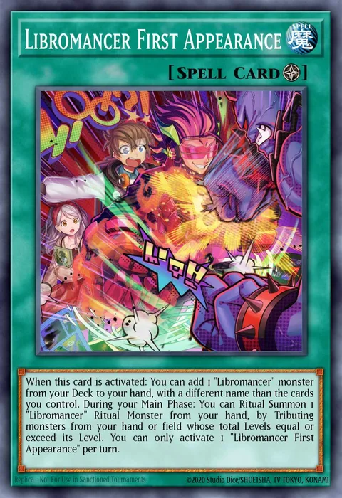 Libromancer First Appearance trading card