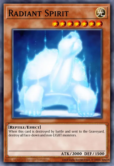 Radiant Spirit trading card