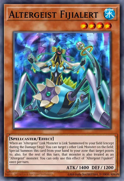 Altergeist Fijialert trading card
