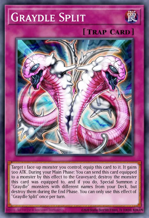Graydle Split trading card