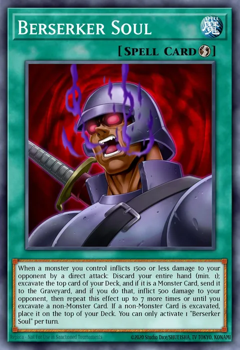 Berserker Soul trading card