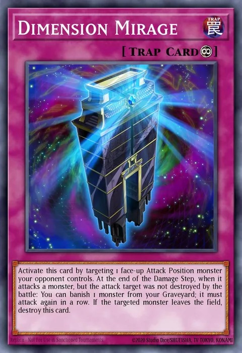 Dimension Mirage trading card