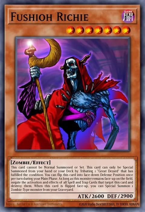 Fushioh Richie trading card