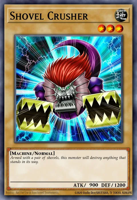 Shovel Crusher trading card