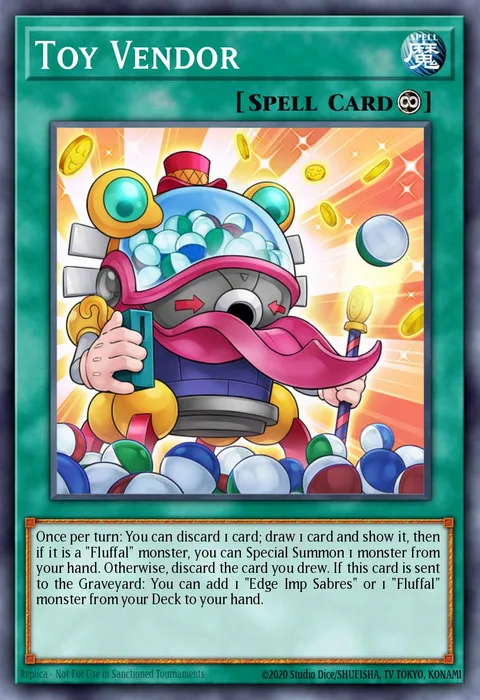 Toy Vendor trading card