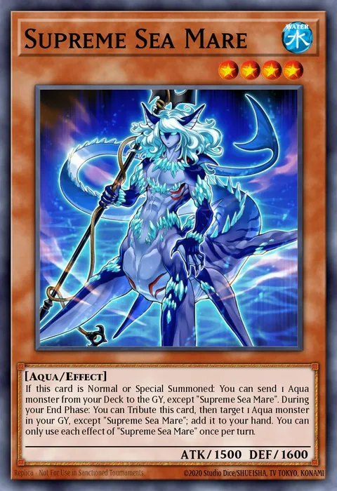 Supreme Sea Mare trading card