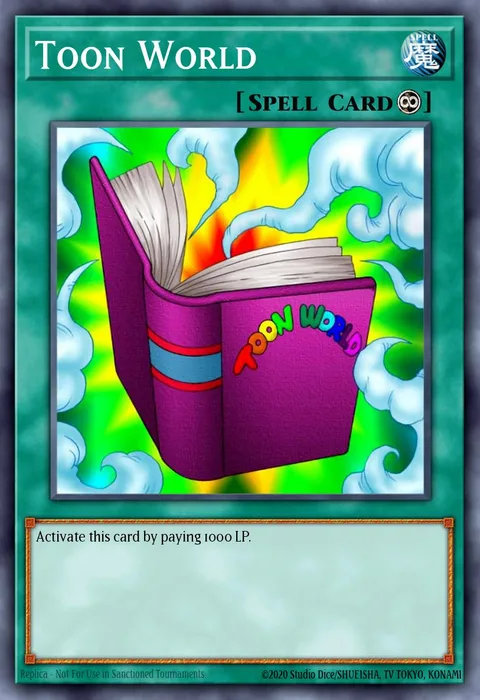 Toon World trading card