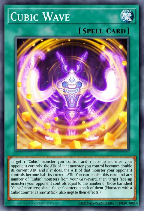 Cubic Wave trading card