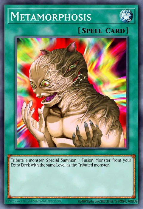Metamorphosis trading card
