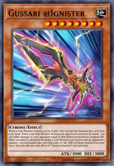 Gussari @Ignister trading card