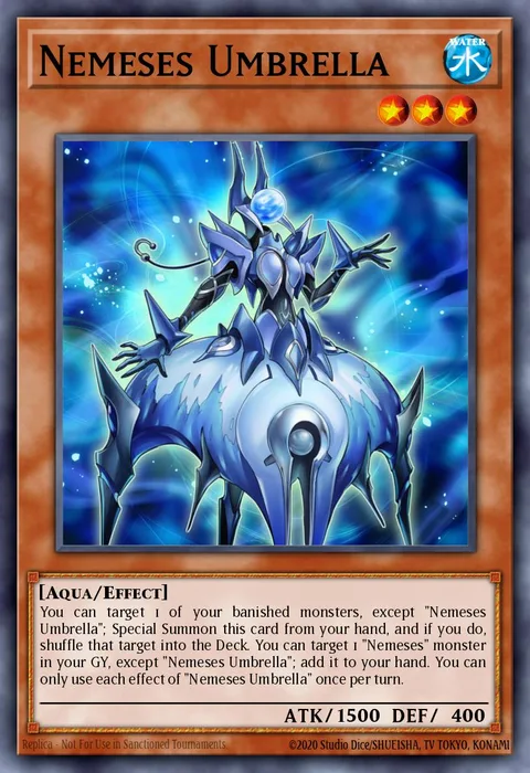 Nemeses Umbrella trading card