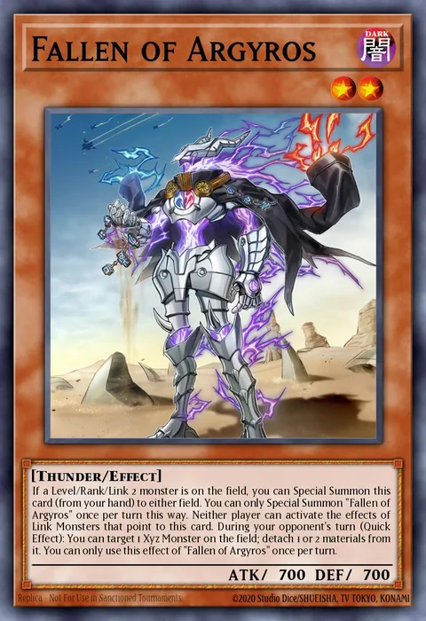 Fallen of Argyros trading card