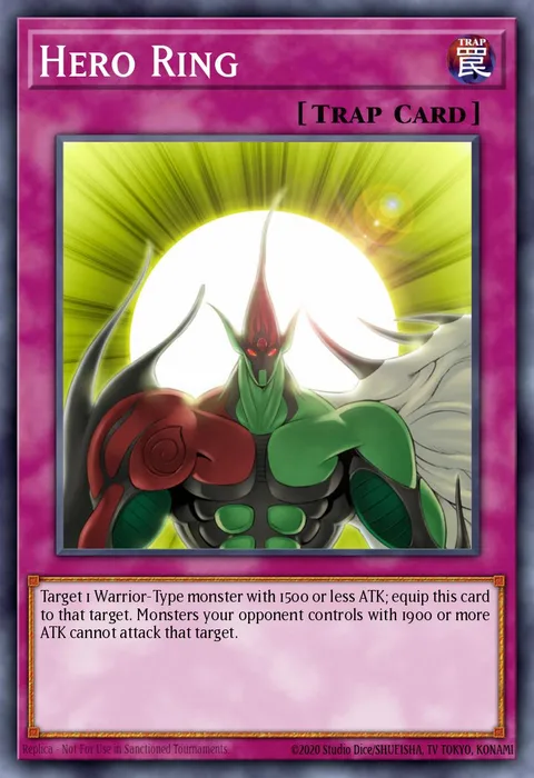 Hero Ring trading card