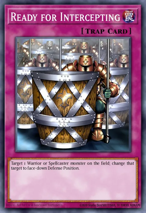 Ready for Intercepting trading card