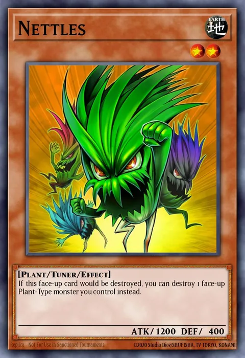 Nettles trading card