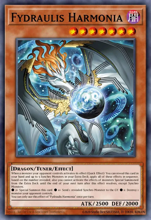 Fydraulis Harmonia trading card