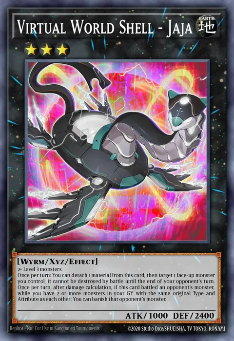 Virtual World Shell - Jaja trading card