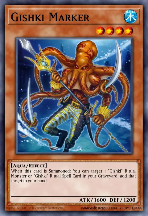 Gishki Marker trading card