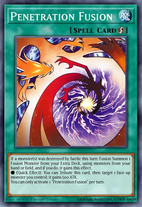 Penetration Fusion trading card