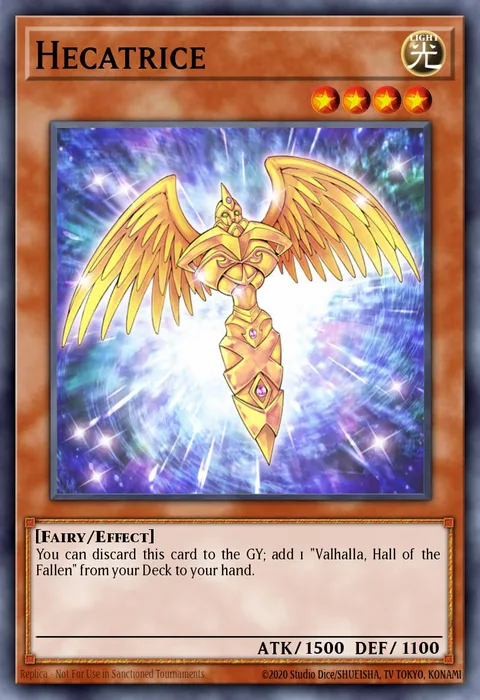Hecatrice trading card