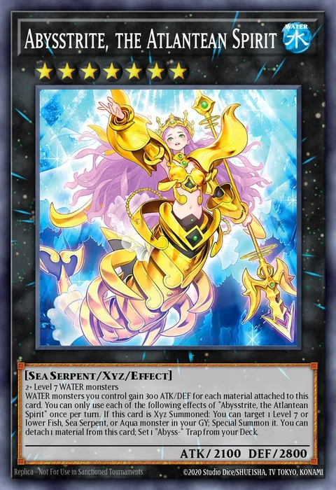 Abysstrite, the Atlantean Spirit trading card