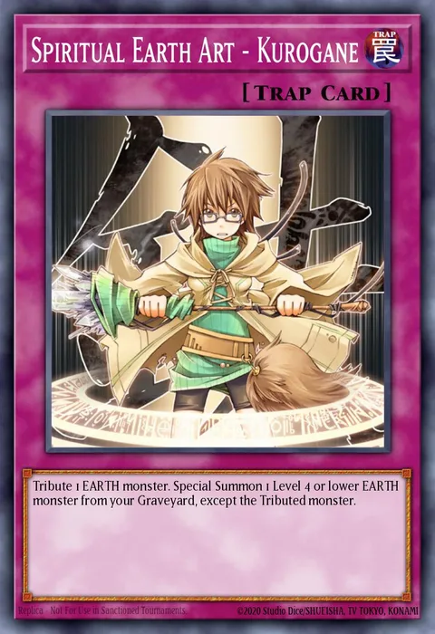 Spiritual Earth Art - Kurogane trading card