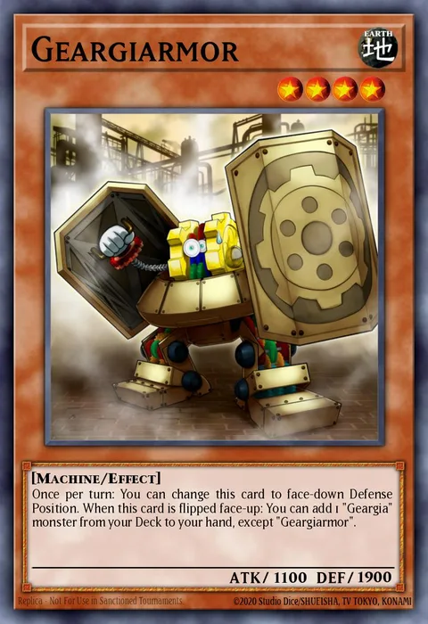 Geargiarmor trading card