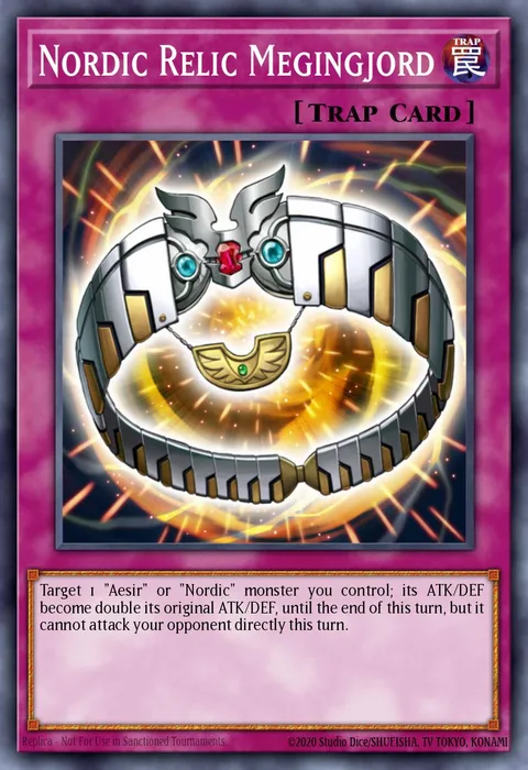 Nordic Relic Megingjord trading card