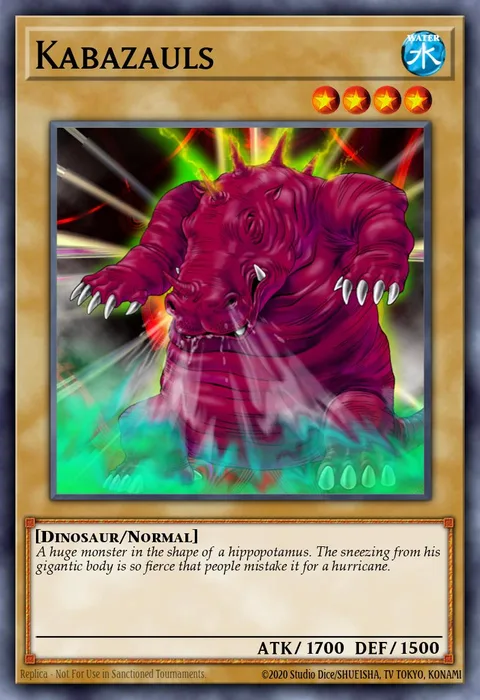 Kabazauls trading card