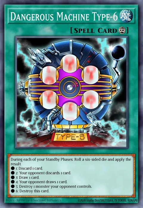 Dangerous Machine Type-6 trading card