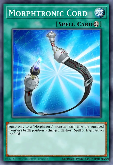 Morphtronic Cord trading card