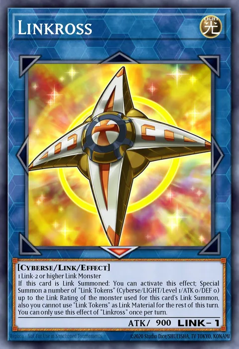 Linkross trading card