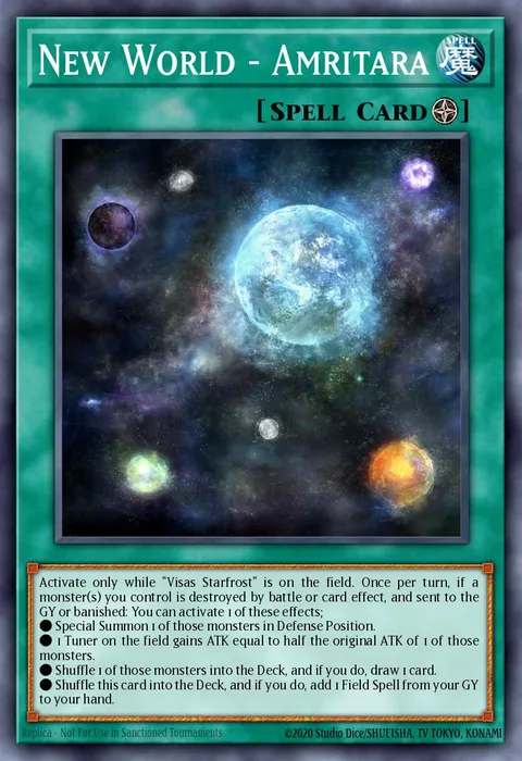 New World - Amritara trading card