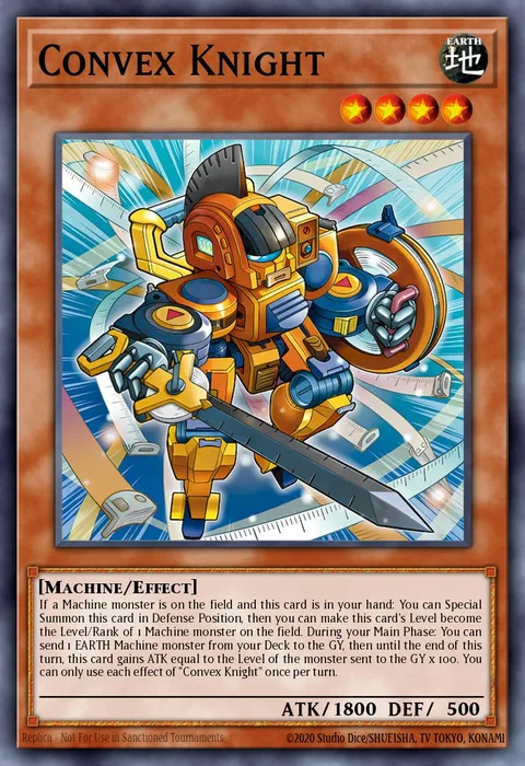 Convex Knight trading card
