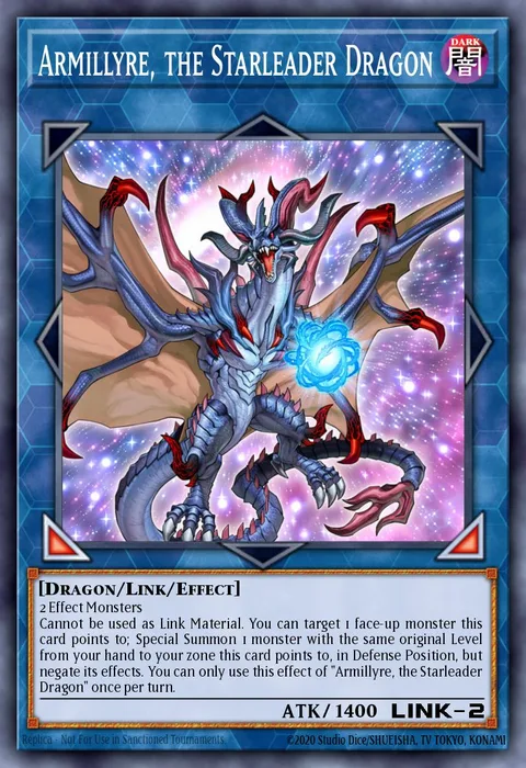Armillyre, the Starleader Dragon trading card